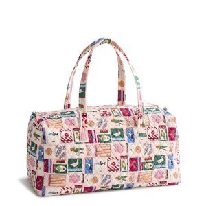 Vera Bradley Matchbook Collection Original Duffle Bag - Pink